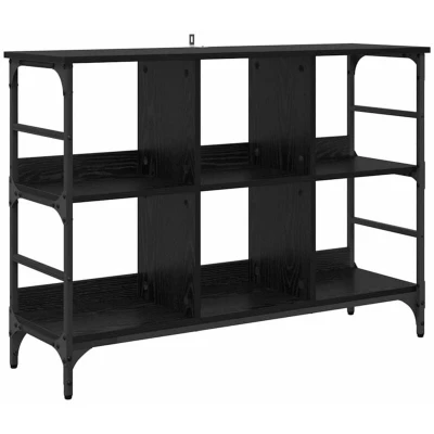 Image of vidaXL Sideboard Black 102 x 32 73.5 cm Engineered wood