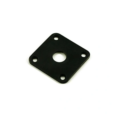Image of Gotoh Square Metal Jackplate Black