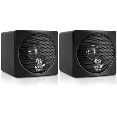 Image of PYLE HOME PCB3BK Bookshelf Speakers, 7.62 cm