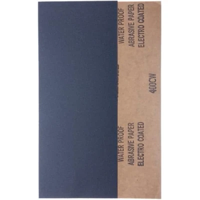 Image of YoiYee 400 Grit Wet &amp; Dry Sandpaper Sheets, 23 x 9.5cm, Fine Abrasive Sand Paper Roll for Wood, Metal, Plastic, Glass, Stone and Wall Sanding, 10 Pack