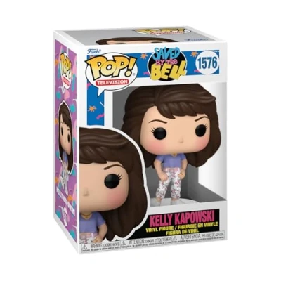 Image of Funko Pop! TV: SBTB 30th Kelly Kapowski Saved By the Bell Collectable Vinyl Figure Gift Idea Official Merchandise Toys for Kids &amp; Adults TV Fans Model Collectors