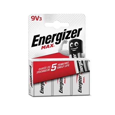 Image of Energizer 9V Batteries, Max Alkaline Power, 3 Pack