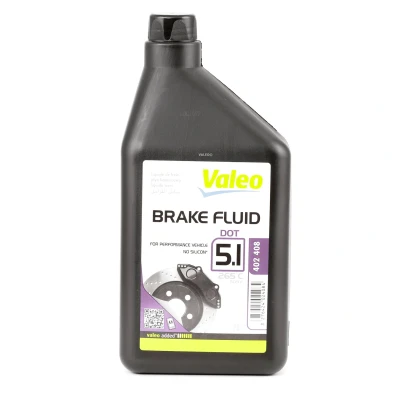 Image of MS51706BF51 Brake Fluid VALEO DOT 5.1 402408 1l VOLKSWAGEN: Corrado, Golf 4, Sharan II, AUDI: A3 Sportback, TT Roadster, PEUGEOT: Expert III Van