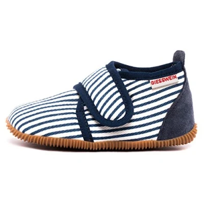 Image of Giesswein Girl&#039;s Salach High Slippers, Ocean, 4 UK Child