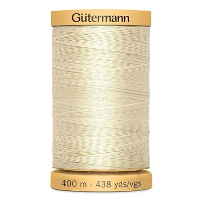 Image of Gutermann Natural Cotton Sewing Thread 400m 919 Each
