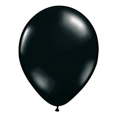 Image of Folat 08085 Black Balloons 30 cm 100 Pieces