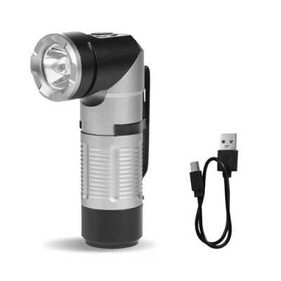 Image of Naturehike Rechargeable LED Torch, Work Light, 90 Rotating Head with Multiple Lighting Modes and Long Operating Times, Ideal for Camping, Fishing, Hiking, Outdoors