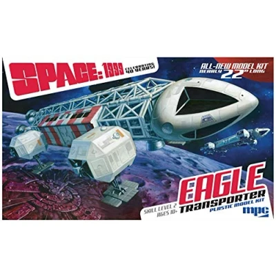 Image of MPC MPC825 Space:1999 Eagle Transporter 22 Long Plastic Model