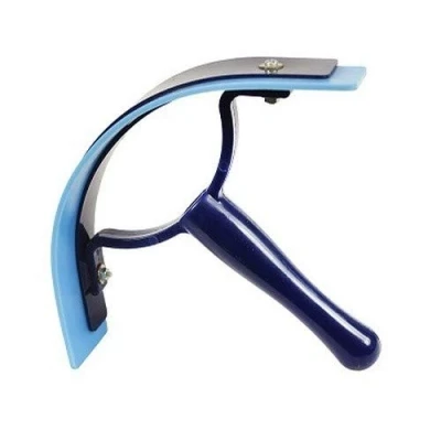 Image of Perry Equestrian Plastic Horse Sweat Scraper (One Size) (Blue)