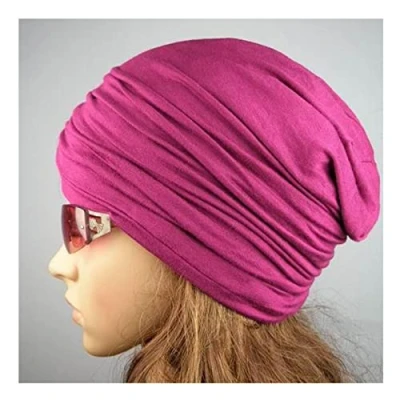 Image of SZYDM Women&#039;s Breathable Anti Radiation Beanies Cap, EMF/EMI/RF Shielding Faraday Hat, 5G RF WiFi Blocker, Protect Healthy,Pink