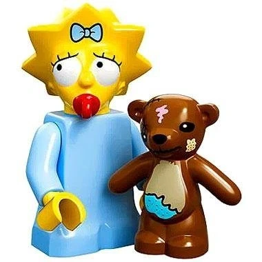 Image of The Simpsons Lego Minifigure Collection Series Loose Maggie Simpson