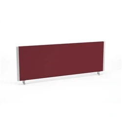 Image of Impulse/Evolve Plus Bench Screen 1200 Ginseng Chilli Silver Frame