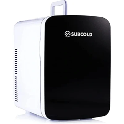 Image of Subcold Ultra 15 Mini Fridge Cooler &amp; Warmer 3rd Gen 15L capacity Compact, Portable and Quiet AC+DC Power Compatibility (Black) (Renewed)