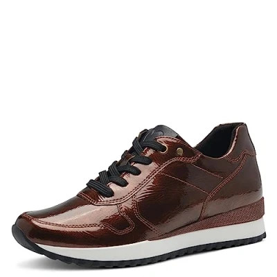 Image of MARCO TOZZI Women&#039;s 2 23714 41 Sneaker, Bronce Pat.Com, 6.5