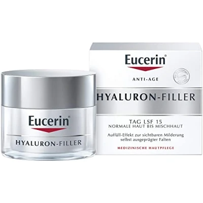 Image of Eucerin Anti Age Hyaluronic Filler Day SPF 15 Cream, 50 ml Cream