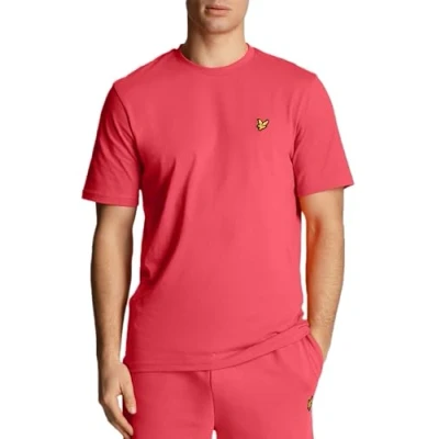 Image of Lyle &amp; Scott Plain T Shirt Electric Pink S