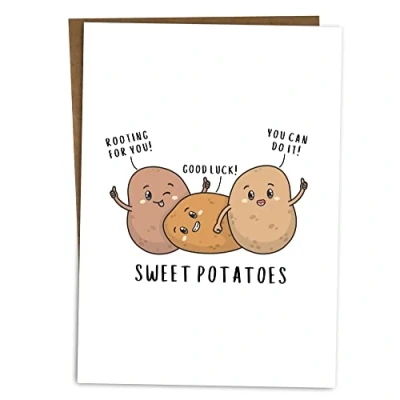 Image of BYANIKA Good Luck Card Encouragement Cards Best Of In Your Exams Interview New Job Driving Test Motivational You Can Do It Got This Believe Gifts For Him Her