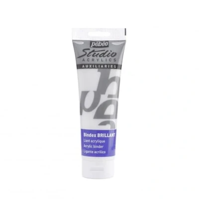 Image of PEBEO 524250 250 ml Studio Acrylics Mediums Bindex, Transparent