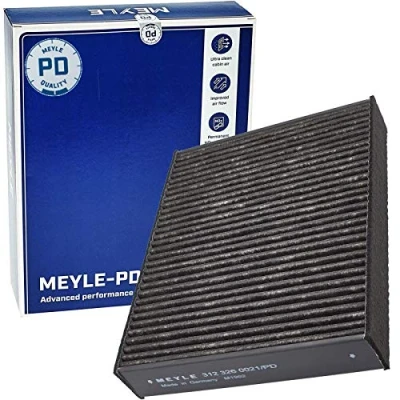 Image of 64119237555, 9237555 Pollen filter MEYLE 312 326 0021/PD BMW: 3 Saloon, Touring, 1 Hatchback
