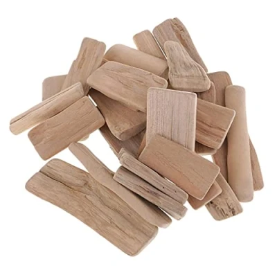 Image of perfk Driftwood Pieces for Craft Wreath Art Surf Beach Decoration