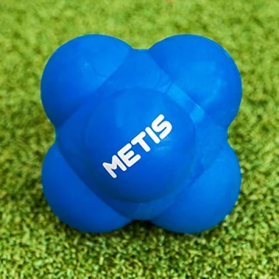 Image of METIS Reflex Reaction Balls [2 Sizes] Speed And Agility Training Hand Eye Coordination Equipment (Large [1 Pack])