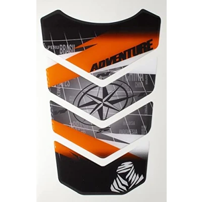 Image of TANKPAD, TANKSCHUTZ, PROTECTION DE RESEVOIR, RESINATED 3D EFFECT compatible with KTM 1050 1090 1190 1290 Adventure AdventureR R v4