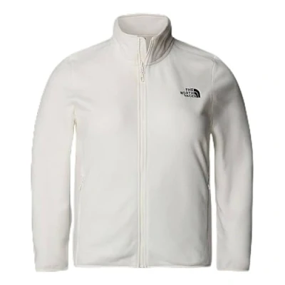 Image of The North Face PLUS 100 Glacier FULL ZIP Fleece jacket, Women&#039;s, Size: 28 30, White dune