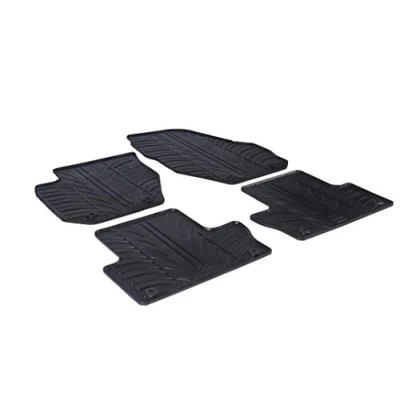 Image of Rubber Car Mats Mat Set XC60 T Profile Mounting Clips, 4 Pieces