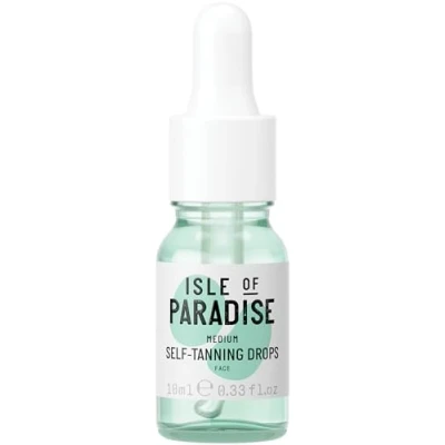Image of Isle of Paradise Self Tanning Face Drops Medium (10 ml) Add to Skin Care Natural Ingredients &amp; Vegan