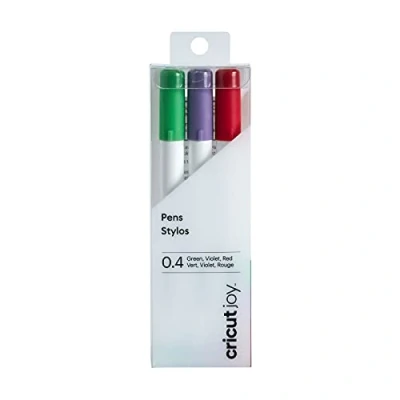 Image of Cricut Pen Set, Red, Green, Violet, Joy