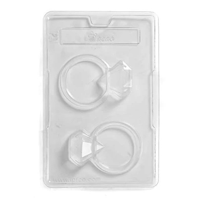 Image of Diamond Ring Chocolate Mould 2 Cavity