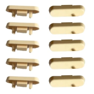 Image of Glazing Supplies Direct 10 x UPVC Drainage Caps Durable Weep Hole Covers, Replacement Drain for double glazed doors and windows, Made in UK from Hardwearing Materials ASA (Light Oak)