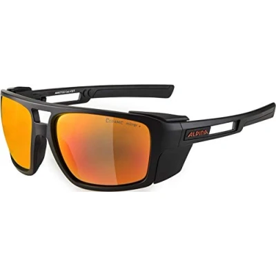 Image of ALPINA Unisex Adult, SKYWALSH CM+ sports glasses, black matt, One Size