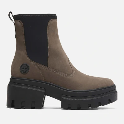 Image of Timberland Women&#039;s Everleigh Nubuck Chelsea Boots UK 3