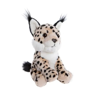 Image of Charlie Bears Cuddle Cubs Lynx Plush Teddy Wild Cat Feline Animal Stuffed Toy Baby Gift