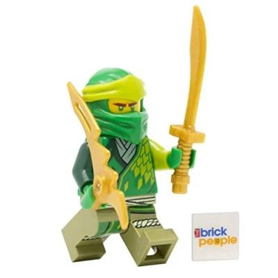 Image of LEGO Ninjago Core: Green Ninja Lloyd Garmadon with Dual Weapons