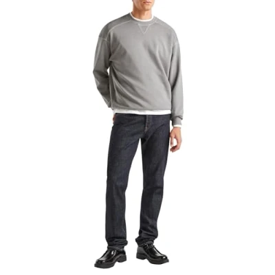 Image of United Colors of Benetton Men&#039;s Jersey G/C M/L 3p0vu1095 Hooded Sweatshirt, Grey, L