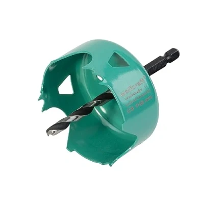 Image of wolfcraft Carbon Steel Hole Saw, Ø 68 mm I 5968000 for Electrical and Plumbing installations in Wood Drywall Materials