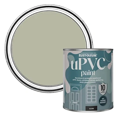 Image of Rust Oleum Brown uPVC Door and Window Paint In Gloss Finish Tanglewood 750ml