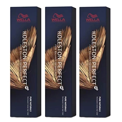 Image of Wella Koleston Perfect MePlus Deep Brown Permanent Hair Colour Cream, No. 4/75 Medium Mahogany Brown, 0.66 kg,8005610626178