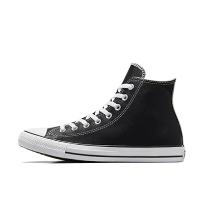 Image of Converse Chucks Leather 132174C CT AS OX Classic Lea Black Black, Größe Schuhe Herren:EUR 46