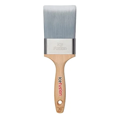 Image of ProDec Advance 3 inch Ice Fusion Trade Professional Synthetic Paint Brush for an Ultra Smooth Finish Painting with Emulsion, Gloss and Satin Paints on Walls, Ceilings, Wood Metal, 3&quot; 75mm