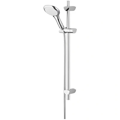 Image of Bristan EVC KIT01 2M C EVO Shower Kit with Rub Clean Handset Chrome Plated
