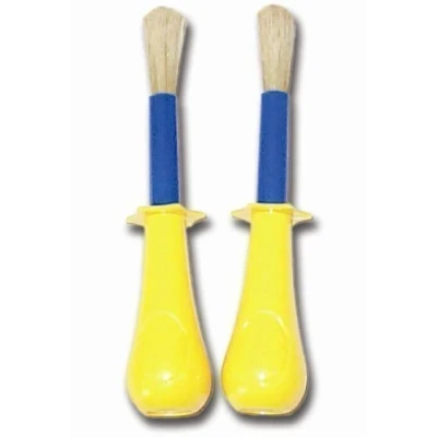 Image of 5 Jumbo Non Roll Todder Paint Brushes