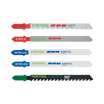 Image of Festool jigsaw blade set STS Sort/21 P/M/B