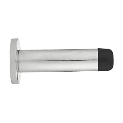 Image of WALL MOUNTED CYLINDER DOORSTOP WITH ROSE