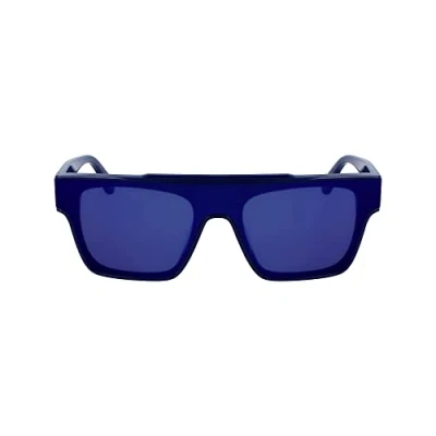 Image of Karl Lagerfeld KL6090S Sunglasses, 400 Blue, One Size
