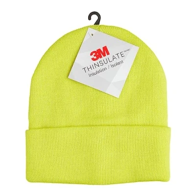 Image of Blackrock Yellow Woolly Beanie Hat with Thinsulate Lining for Maximum Warmth