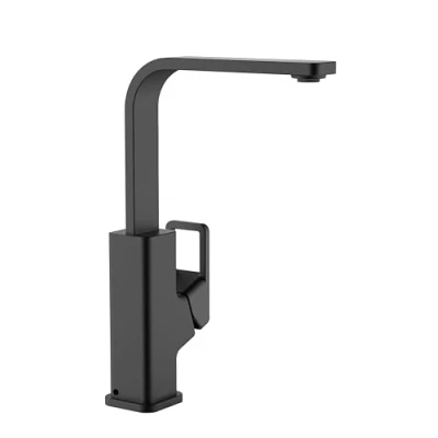 Image of Bristan Spruce Easyfit Kitchen Sink Mixer Black Tap