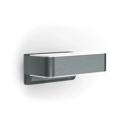 Image of Steinel Outdoor Light L 810 SC Anthracite, LED Wall Light, 160 Motion Detector, 9.8 W, Networkable, can be Operated via Bluetooth App, Aluminium